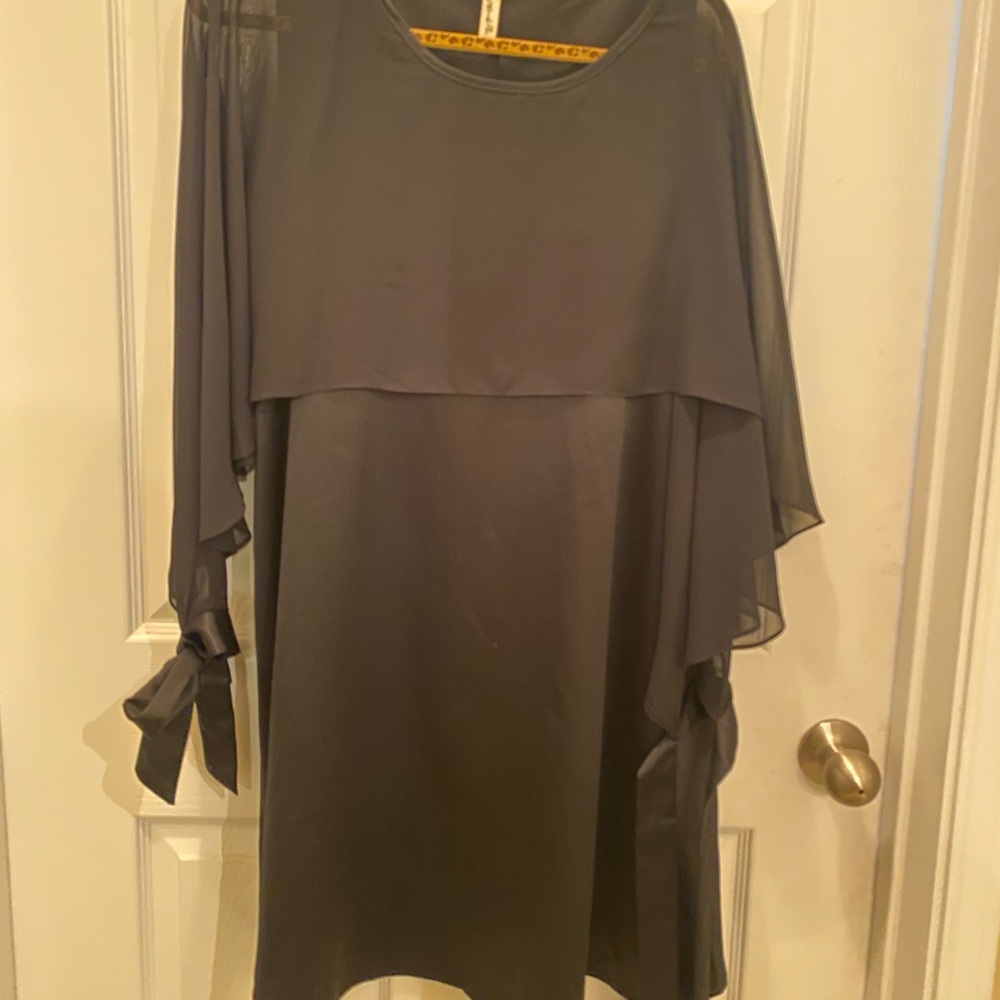 Black Knee Length Dress sz 10
